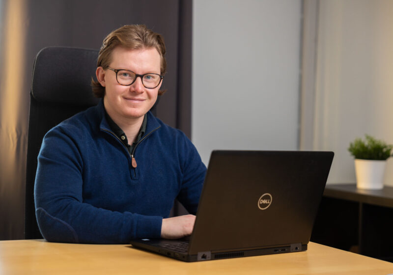 Bildet viser Jonas Bjørge Paulsen