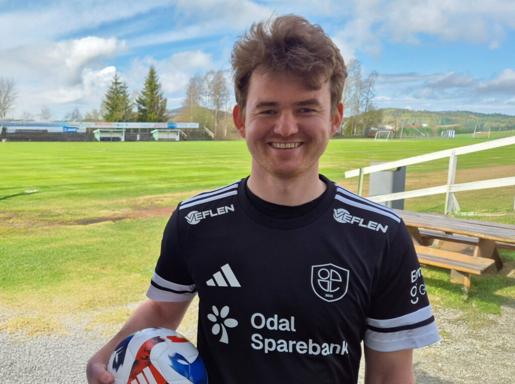 Rune Skasberg og Christian Røer fra Odal FK