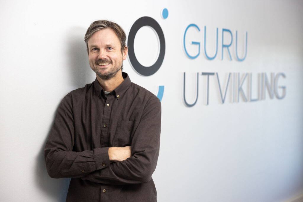 Kristian Rostad, seniorrådgiver i Guru Utvikling