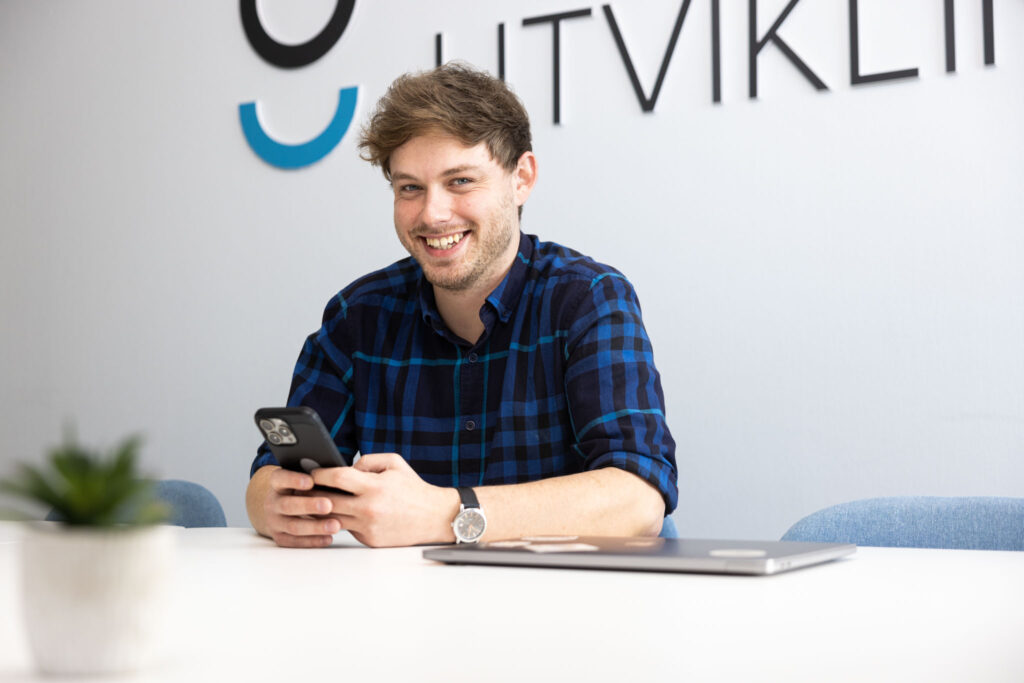 Damian Kursa, teknisk ansvarlig og partner i Guru Utvikling