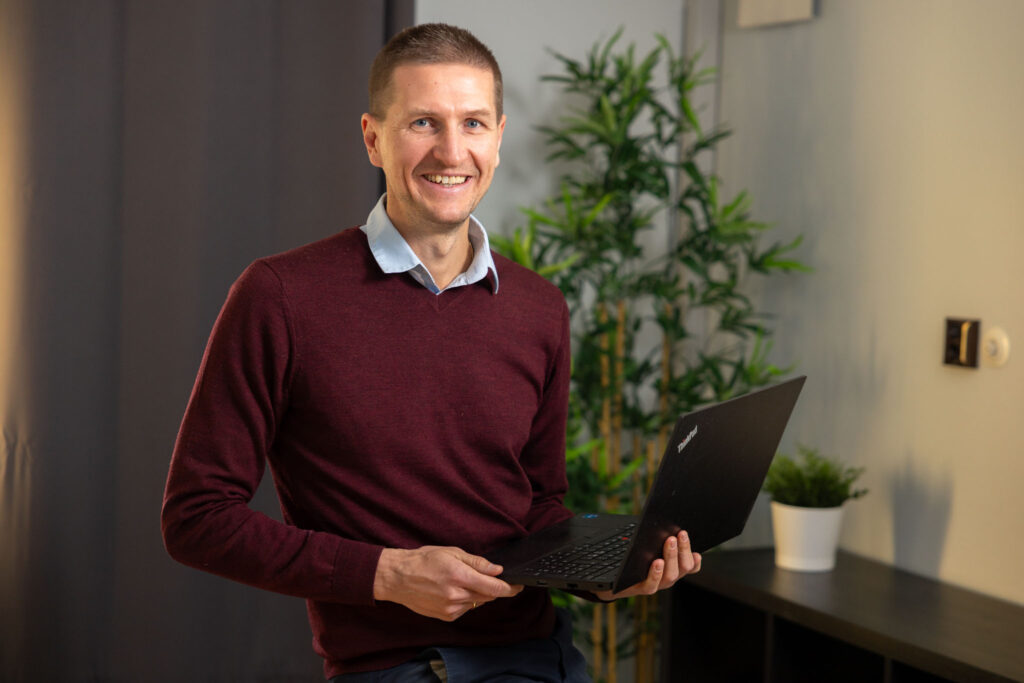 Rune Skasberg, daglig leder i Guru Utvikling