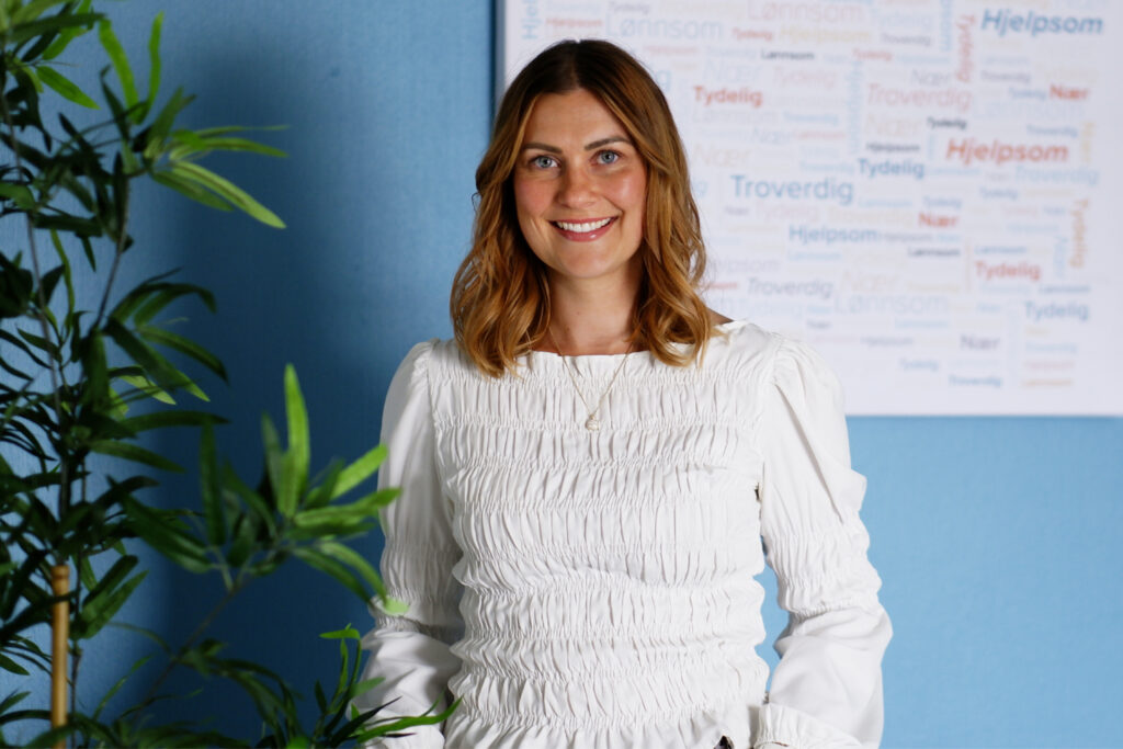 Oda Martine Olsen Furuberg, mediegrafiker i Guru Utvikling
